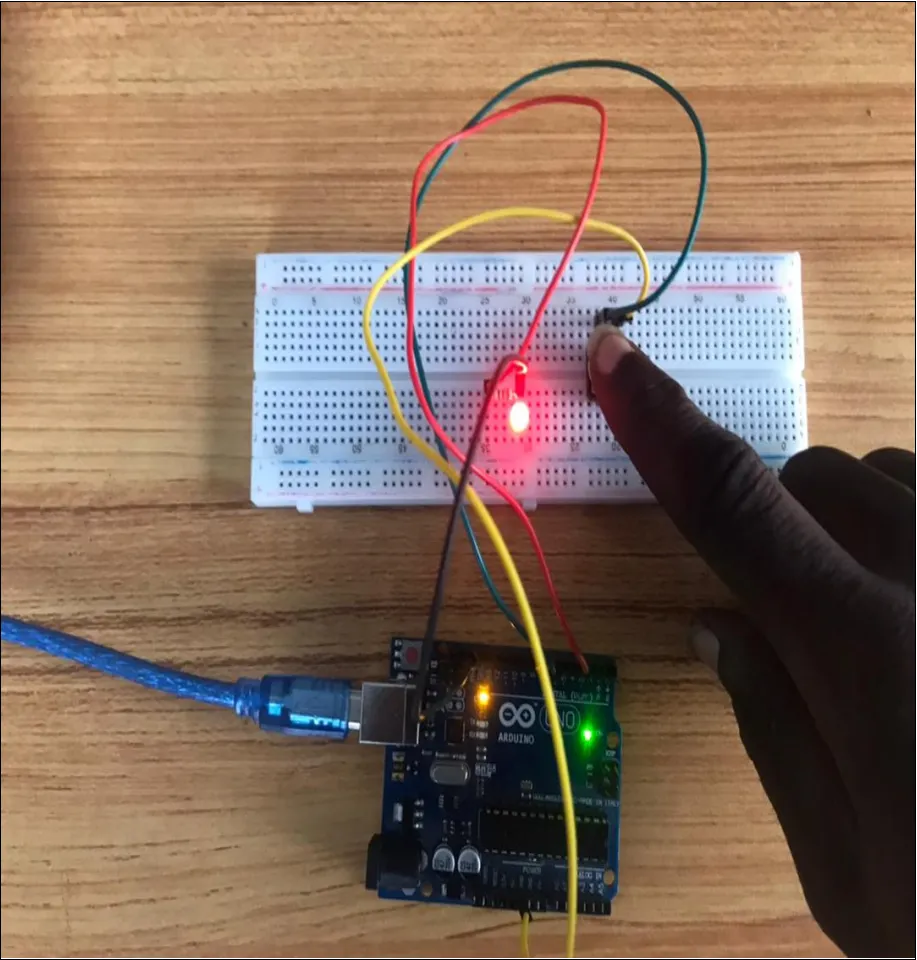 inseting the buzzer