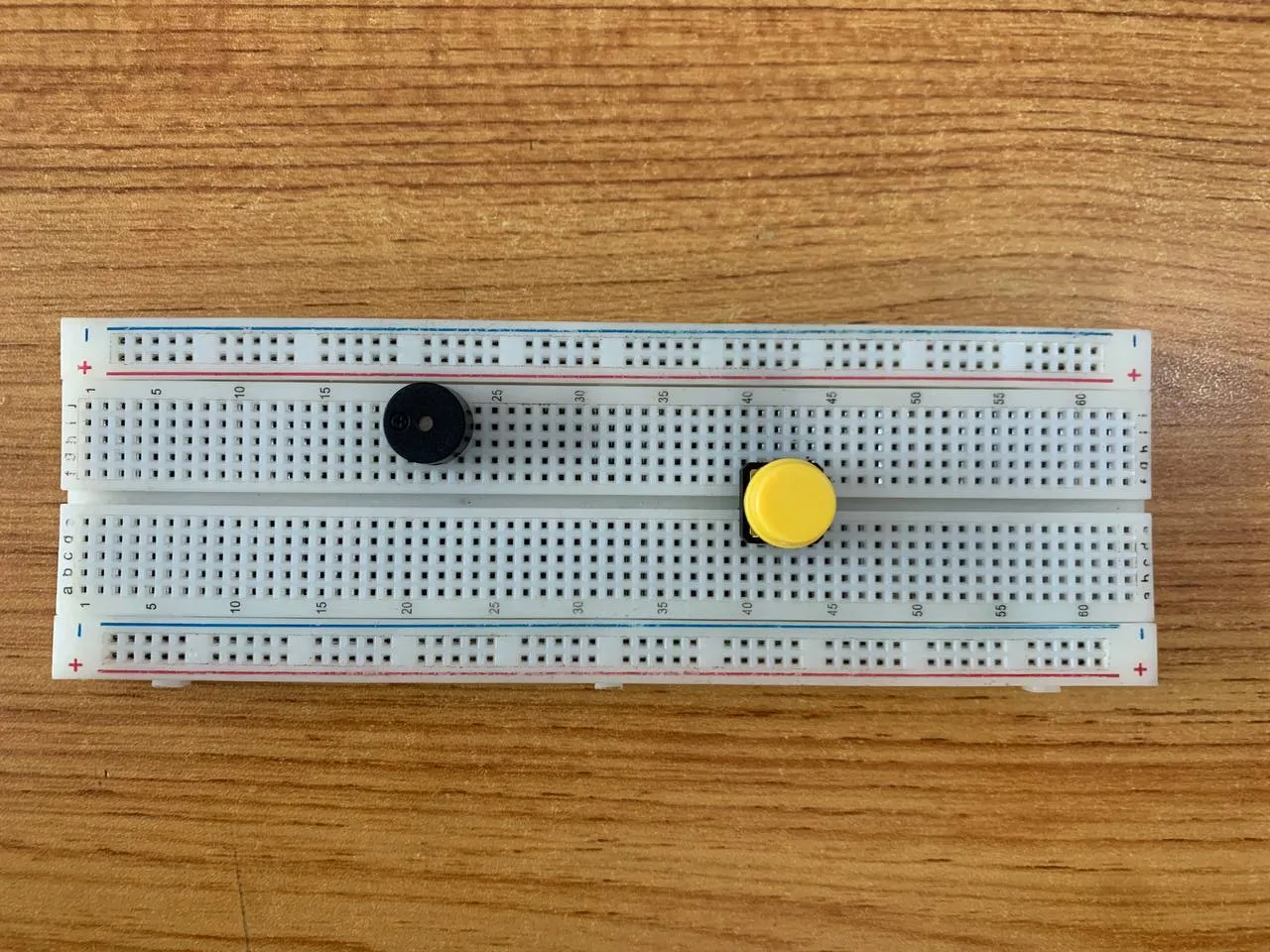 inseting the buzzer